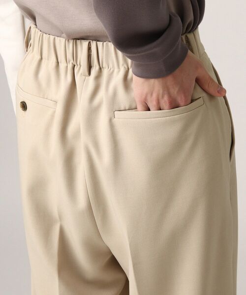 tk.TAKEO KIKUCHI（ティーケータケオキクチ）の「◆テックリネンベルテッドパンツ（その他パンツ・メンズ・ブラック/ベージュ・66/02/03）」の7枚目の写真