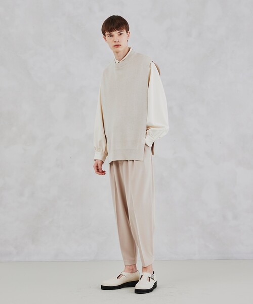 tk.TAKEO KIKUCHI（ティーケータケオキクチ）の「◆テックリネンベルテッドパンツ（その他パンツ・メンズ・ブラック/ベージュ・66/02/03）」の21枚目の写真