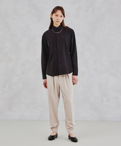 tk.TAKEO KIKUCHI（ティーケータケオキクチ）の「◆テックリネンベルテッドパンツ（その他パンツ・メンズ・ブラック/ベージュ・66/02/03）」の17枚目の写真