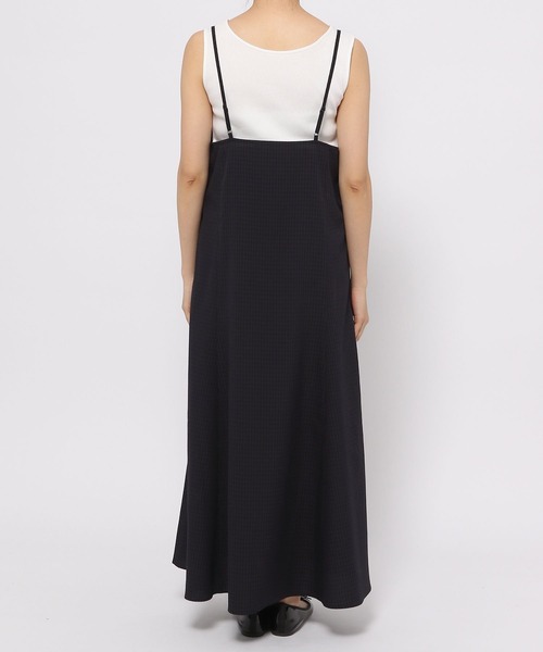 GLOBAL WORK(グローバルワーク)の「ショートワッフルプルオーバー*キャミワンピース/262870(ワンピース・レディース・ブラック/オフホワイト/カーキ・FREE)」の22枚目の写真