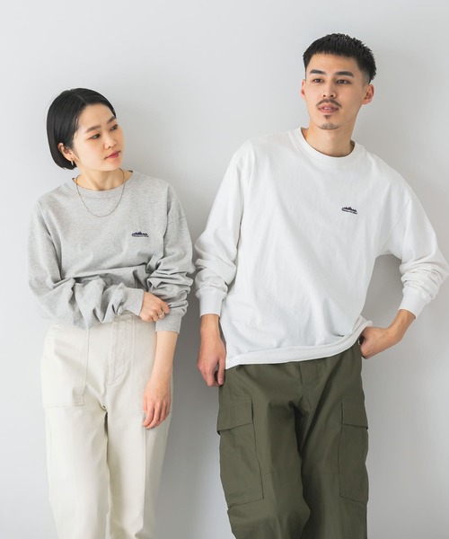 THOUSAND MILE（サウザンドマイル）の「『別注』THOUSAND MILE×DOORS　EMBROIDERY LOGO L/S TEE（Tシャツ/カットソー・メンズ・ホワイト/ブラック/ピンク/グレー系その他・MEDIUM/LARGE/X-LARGE）」の16枚目の写真