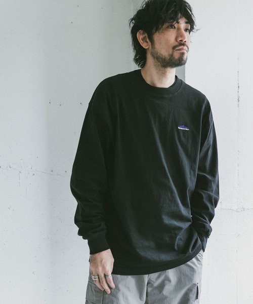THOUSAND MILE（サウザンドマイル）の「『別注』THOUSAND MILE×DOORS　EMBROIDERY LOGO L/S TEE（Tシャツ/カットソー・メンズ・ホワイト/ブラック/ピンク/グレー系その他・MEDIUM/LARGE/X-LARGE）」の10枚目の写真