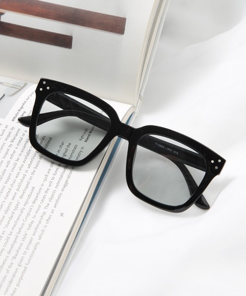 セール】【SETUP7】偏光調光ウェリントン UVカット カラーレンズ