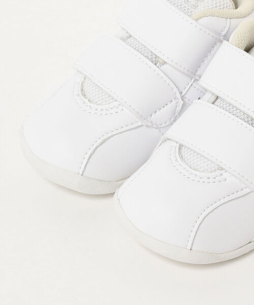 こども ビームス（コドモビームス）の「ASICS / アミュレファースト SL（11.5～13.5cm）（スニーカー・キッズ・ホワイト/ゴールド・12/13/12.5/13.5/11.5）」の5枚目の写真