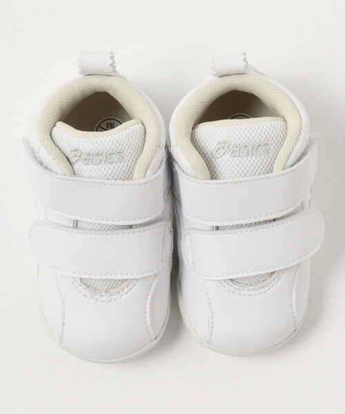 こども ビームス（コドモビームス）の「ASICS / アミュレファースト SL（11.5～13.5cm）（スニーカー・キッズ・ホワイト/ゴールド・12/13/12.5/13.5/11.5）」の10枚目の写真