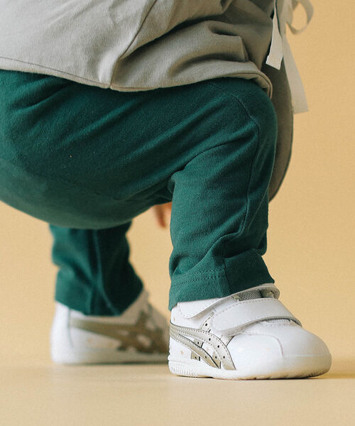 こども ビームス（コドモビームス）の「ASICS / アミュレファースト SL（11.5～13.5cm）（スニーカー・キッズ・ホワイト/ゴールド・12/13/12.5/13.5/11.5）」の13枚目の写真