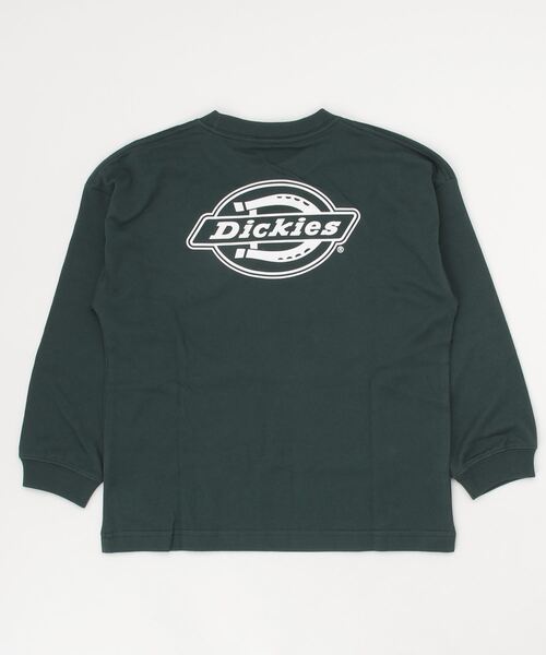 Dickies(ディッキーズ)の「Dickies/ディッキーズ キッズ ロンT 17285700(Tシャツ/カットソー・キッズ・ホワイト/グレー/グリーン・150cm/130cm/140cm/160cm)」の3枚目の写真