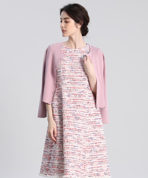 Maglie Par Ef De スカラップカーディガン カーディガン ボレロ Maglie Par Ef De マーリエパーエフデ のファッション通販 Zozotown