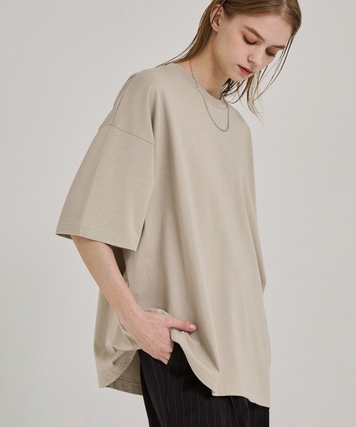 ヘビーウェイトコットン ルーズシルエットカットソー/Tシャツ（Tシャツ
