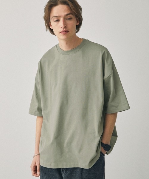 ヘビー ルーズ ジャージー Tシャツ ストリート 韓国 2色 hr9671 evaf19701.jpg