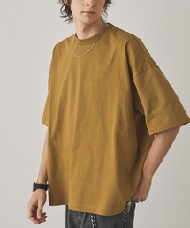 ヘビーウェイトコットン ルーズシルエットカットソー/Tシャツ