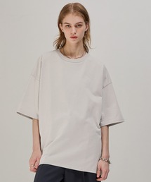 EMMA CLOTHES（エマクローズ）の「ヘビーウェイトコットン ルーズシルエットカットソー Tシャツ（Tシャツ/カットソー）」