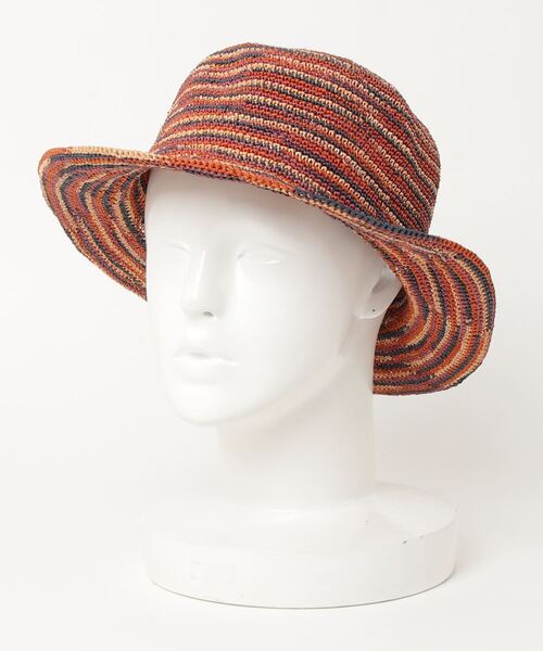 Ecua-Andino（エクアアンディーノ）の「【Ecua-Andino】HIPPIE STRAW HAT【UT15】（ハット・メンズ・ピンク/ブルー/その他・FREE）」の6枚目の写真