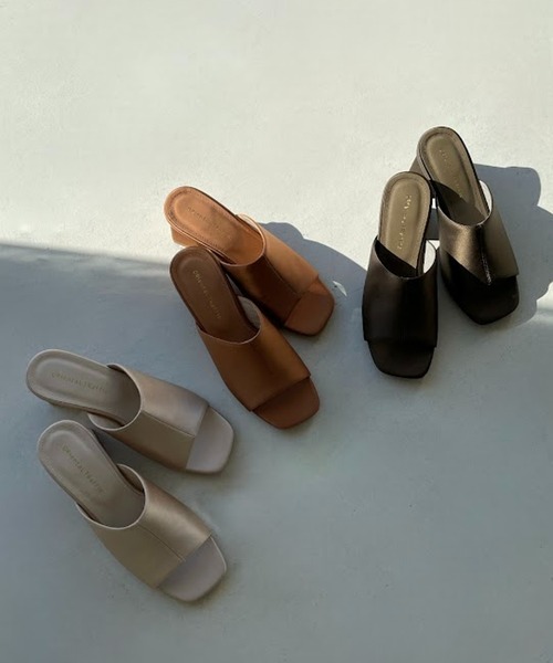 サンダル・ミュール TROPICAL SANDALS WA ORiental TRaffic サンダル ツイストギャザーミュールサン