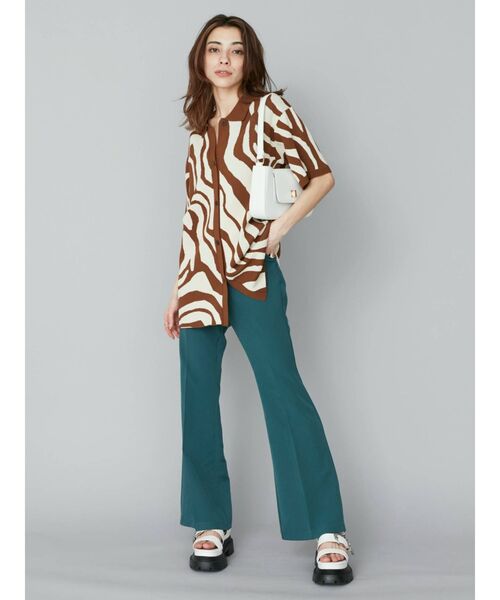 EVRIS（エヴリス）の「ランドスケープハンドBAG（ショルダーバッグ・レディース・ホワイト/ブラック/パープル/グリーン・FREE）」の13枚目の写真