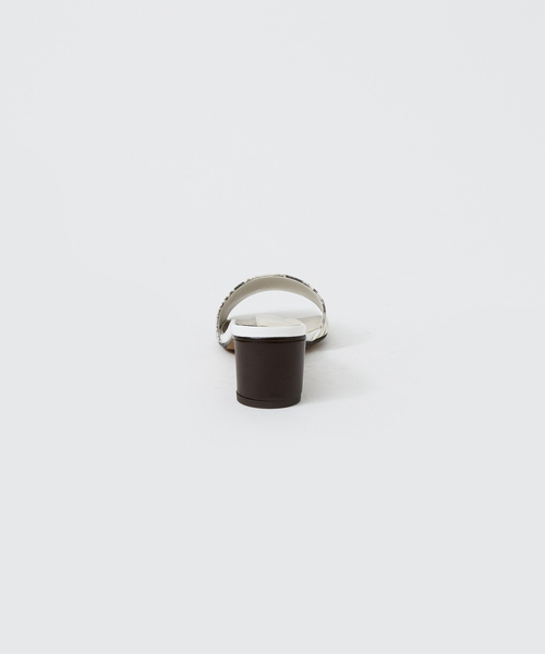 PICHE ABAHOUSE(ピシェ アバハウス)の「カラーブロックミュール(サンダル・レディース・ベージュ/ライム/その他/ホワイト・37/39/36/38/35)」の12枚目の写真