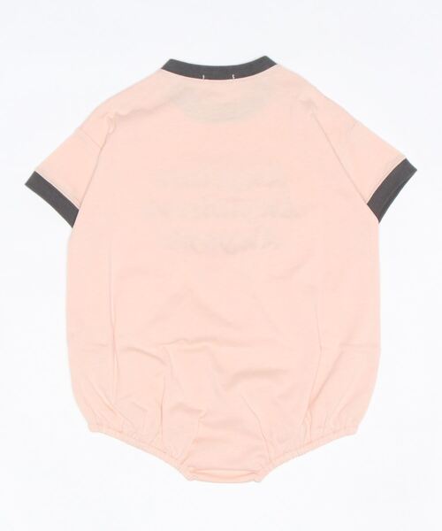 b・ROOM(ビールーム)の「Any Any Anyリンガーロンパース(ロンパース・キッズ・オフホワイト/サックスブルー/ライトピンク・80cm/70cm)」の4枚目の写真