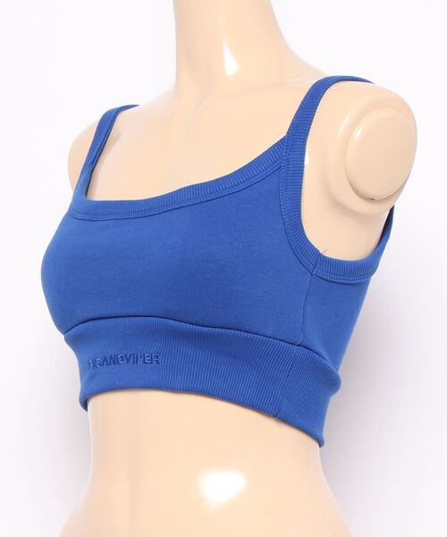 FIG&VIPER（フィグアンドバイパー）の「裏毛ブラタンク（タンクトップ・レディース・ブラック/グレー/ブルー/ダークグレー/ピンク・FREE）」の22枚目の写真