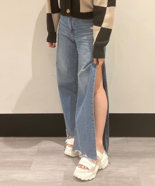 ESPERANZA（エスペランサ）の「◆【厚底／スポサン】ダブルベルト厚底スポーツサンダル（サンダル・レディース・ホワイト/ブラック・S/M/L/LL）」の6枚目の写真