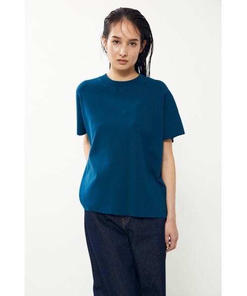 BLACK BY MOUSSY(ブラックバイマウジー)の「washable yacco tops(ウォッシャブルヤッコトップス)(ニット/セーター・レディース・ブラック/ベージュ/ブルー/ライトグリーン・FREE)」の6枚目の写真