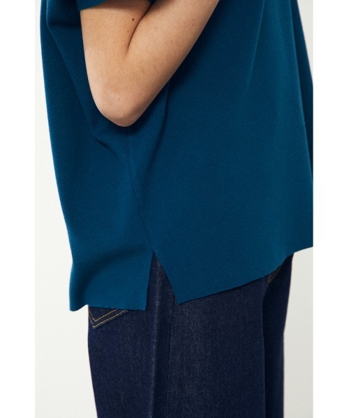 BLACK BY MOUSSY(ブラックバイマウジー)の「washable yacco tops(ウォッシャブルヤッコトップス)(ニット/セーター・レディース・ブラック/ベージュ/ブルー/ライトグリーン・FREE)」の12枚目の写真