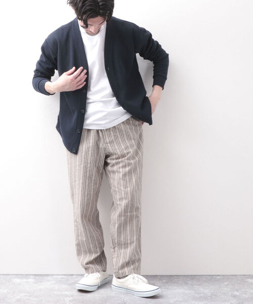 NOLLEY'S goodman(ノーリーズグッドマン)の「リネンイージーパンツ(その他パンツ・メンズ・ライトグレー/ブラック/ダークブラウン/ネイビー/グレー系その他/ベージュ系3・S/M/L/XL)」の22枚目の写真