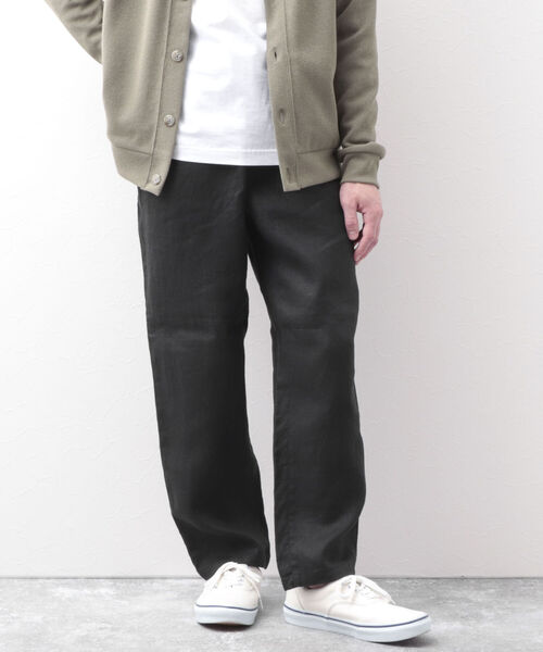 NOLLEY'S goodman(ノーリーズグッドマン)の「リネンイージーパンツ(その他パンツ・メンズ・ライトグレー/ブラック/ダークブラウン/ネイビー/グレー系その他/ベージュ系3・S/M/L/XL)」の18枚目の写真