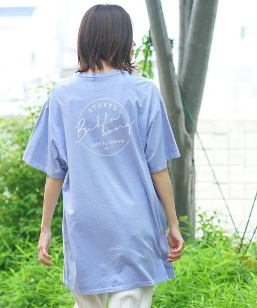 BILLABONG（ビラボン）の「BILLABONG レディース LOGO OP ワンピース 【2022年春夏モデル】/ビラボンTシャツワンピ（ワンピース・レディース・ホワイト/イエロー/ブラック/ブルー・LARGE/MEDIUM）」の3枚目の写真