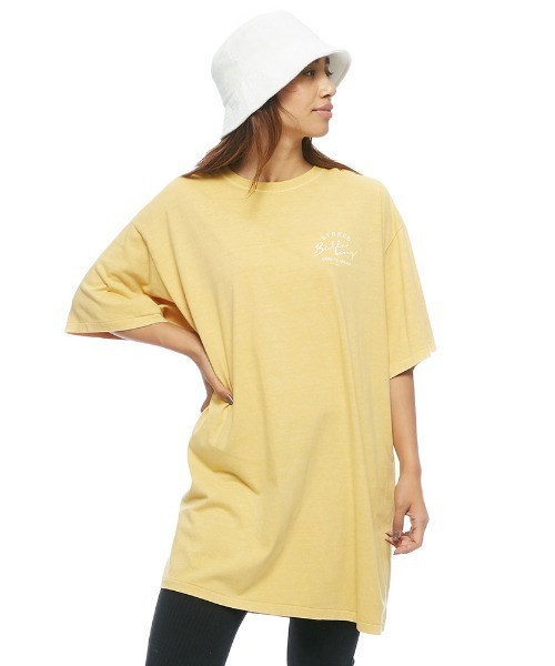 BILLABONG（ビラボン）の「BILLABONG レディース LOGO OP ワンピース 【2022年春夏モデル】/ビラボンTシャツワンピ（ワンピース・レディース・ホワイト/イエロー/ブラック/ブルー・LARGE/MEDIUM）」の14枚目の写真