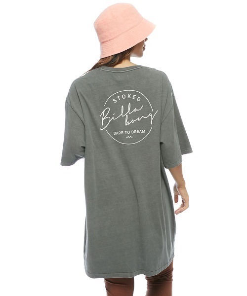 BILLABONG（ビラボン）の「BILLABONG レディース LOGO OP ワンピース 【2022年春夏モデル】/ビラボンTシャツワンピ（ワンピース・レディース・ホワイト/イエロー/ブラック/ブルー・LARGE/MEDIUM）」の8枚目の写真