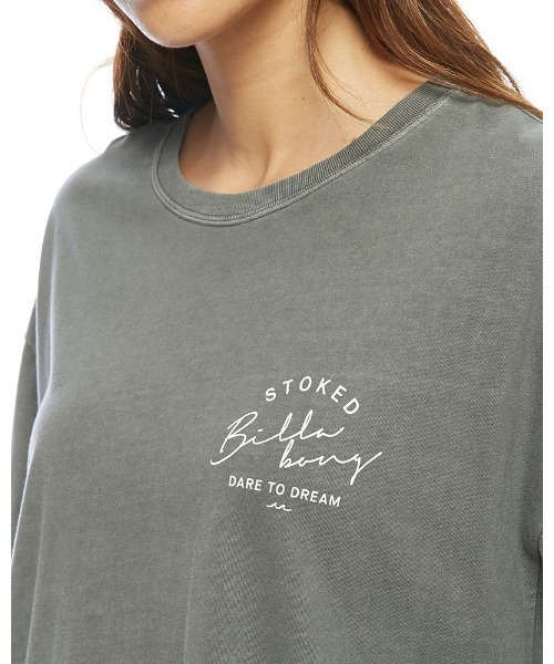 BILLABONG（ビラボン）の「BILLABONG レディース LOGO OP ワンピース 【2022年春夏モデル】/ビラボンTシャツワンピ（ワンピース・レディース・ホワイト/イエロー/ブラック/ブルー・LARGE/MEDIUM）」の9枚目の写真