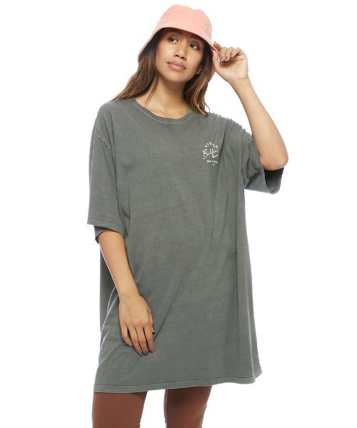 BILLABONG（ビラボン）の「BILLABONG レディース LOGO OP ワンピース 【2022年春夏モデル】/ビラボンTシャツワンピ（ワンピース・レディース・ホワイト/イエロー/ブラック/ブルー・LARGE/MEDIUM）」の21枚目の写真