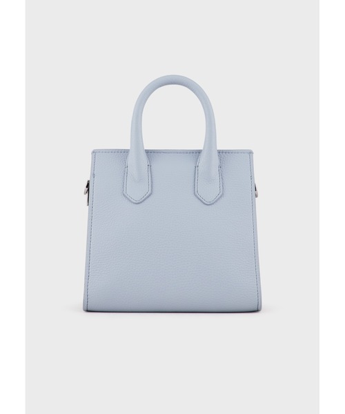 EMPORIO ARMANI(エンポリオアルマーニ)の「【エンポリオ アルマーニ】ハンドバッグ ディアプリントレザー製 メダル(ハンドバッグ・レディース・ライトブルー・FREE)」の8枚目の写真