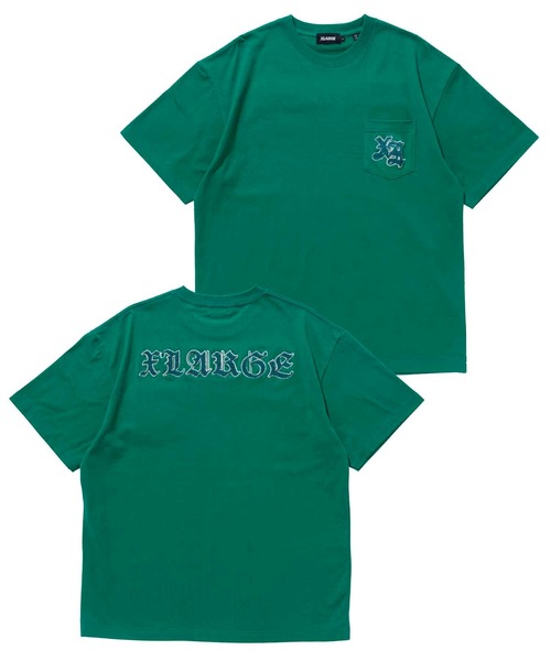 大人気 早い者勝ち XLARGE EMBLEM S/S POCKET TEE org.jpg
