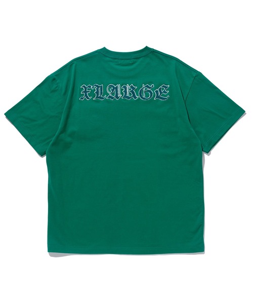 XLARGE（エクストララージ）の「EMBROIDERY LOGO S/S POCKET TEE（Tシャツ/カットソー・メンズ・ホワイト/グリーン/ブラック・M/L/XL/S）」の5枚目の写真