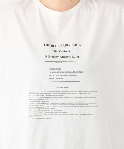 FRAMeWORK（フレームワーク）の「カバーページプリントT（Tシャツ/カットソー・レディース・ホワイト/ブラウン/ライトグリーン・FREE）」の22枚目の写真