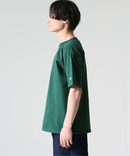Champion（チャンピオン）の「【CHAMPION/チャンピオン】別注 T1011 Tシャツ（Tシャツ/カットソー・メンズ・チャコールグレー/ベージュ/グリーン/ボルドー/クリアブルー・MEDIUM/LARGE/X-LARGE）」の8枚目の写真