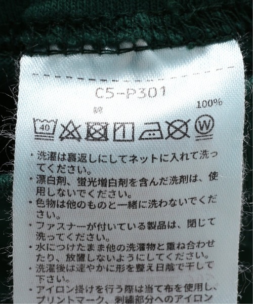 Champion（チャンピオン）の「【CHAMPION/チャンピオン】別注 T1011 Tシャツ（Tシャツ/カットソー・メンズ・チャコールグレー/ベージュ/グリーン/ボルドー/クリアブルー・MEDIUM/LARGE/X-LARGE）」の17枚目の写真