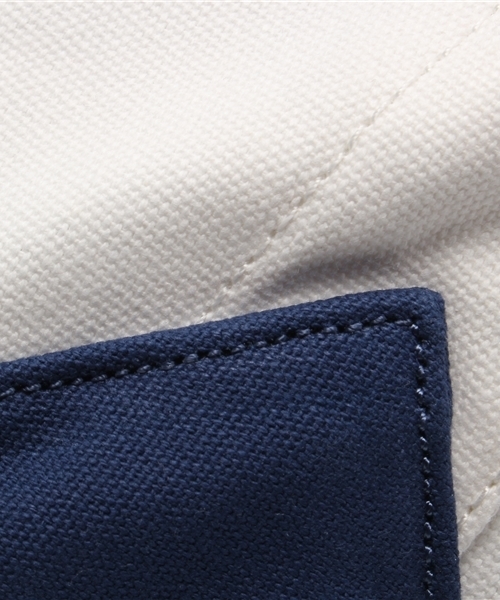 coen（コーエン）の「デイリートートバッグL（トートバッグ・レディース・ナチュラル/ネイビー・フリー）」の8枚目の写真