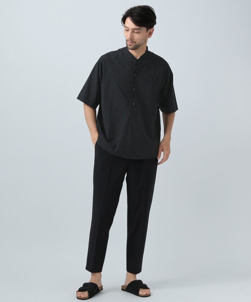 SUNNY  SPORTS（サニースポーツ）の「【SUNNY SPORTS×BAYFLOW】シャドーベースボールシャツ（シャツ/ブラウス・メンズ・ブラック/グレー・MEDIUM/LARGE）」の5枚目の写真