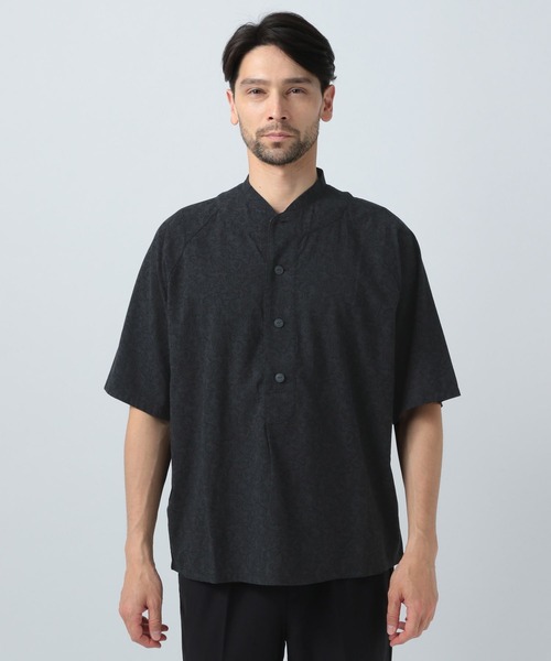 SUNNY  SPORTS（サニースポーツ）の「【SUNNY SPORTS×BAYFLOW】シャドーベースボールシャツ（シャツ/ブラウス・メンズ・ブラック/グレー・MEDIUM/LARGE）」の7枚目の写真
