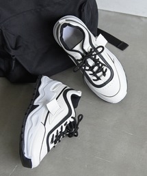 NOFALL | バイカラー厚底ダッドスニーカー(スニーカー)