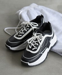 NOFALL | バイカラー厚底ダッドスニーカー(スニーカー)