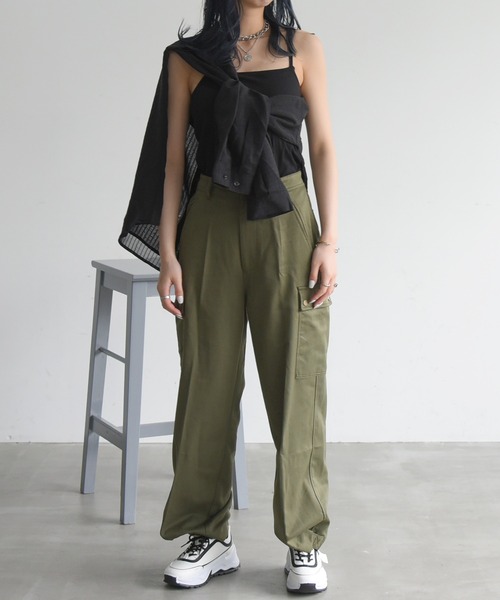 NOFALL（ノーフォール）の「バイカラー厚底ダッドスニーカー（スニーカー・レディース・ホワイト/ブラック・LL/3L/S/M/L）」の9枚目の写真