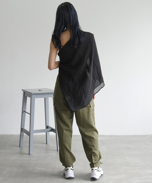 NOFALL（ノーフォール）の「バイカラー厚底ダッドスニーカー（スニーカー・レディース・ホワイト/ブラック・LL/3L/S/M/L）」の16枚目の写真