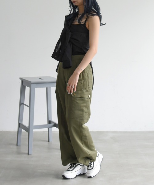 NOFALL（ノーフォール）の「バイカラー厚底ダッドスニーカー（スニーカー・レディース・ホワイト/ブラック・LL/3L/S/M/L）」の18枚目の写真