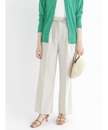 Te chichi | ウエストリボンタックワイドパンツ(その他パンツ)