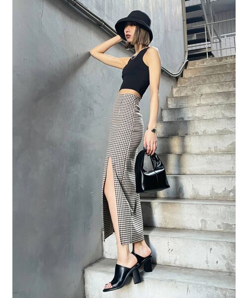 EMODA（エモダ）の「ワイドカーブバケットハット（ハット・レディース・ブラック・FREE）」の13枚目の写真