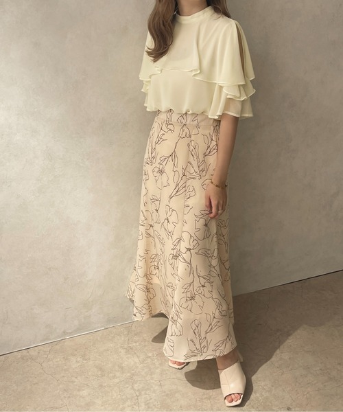 apres jour clair(アプレジュールクレア)の「【apres jour clair】オープンショルダーケープブラウス【ZOZOTOWN限定アイテム】(シャツ/ブラウス・レディース・ライトベージュ/ベビーピンク/アイボリー・フリー/X-LARGE)」の12枚目の写真