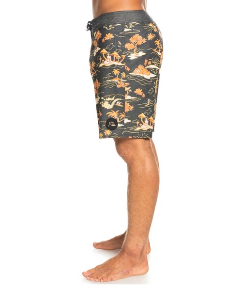 Quiksilver（クイックシルバー）の「HEMPSTRETCH 69 18/クイックシルバーボードショーツ ・サーフトランクス(水着)（水着・メンズ・ブラック/ホワイト系その他/ブラウン/ホワイト・30inch/31inch/34inch/29inch/36inch/32inch/28inch）」の17枚目の写真